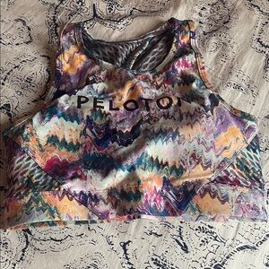 Peloton River Rock High Neck Sport Bra - M